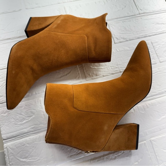 Franco Sarto Women's Venture Bootie In Whisky Color Size 6 - Picture 9 of 16